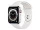 Apple Watch Series 6 GPS+Cellularモデル 44mm ステンレススチールケース/スポーツバンド