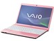 VAIO E�V���[�Y VPCEL2AJ AMD+�������[4GB���ڃ��f�� [15.5�^���C�h �s���N]