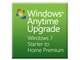 Windows Anytime Upgrade パック Starter から Home Premium ダウンロード版