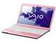 VAIO E�V���[�Y VPCEH3AJ Celeron B840���ڃ��f�� [15.5�^���C�h �s���N]