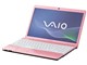 VAIO E�V���[�Y VPCEH2AJ Celeron���ڃ��f�� [2011�N�H���f�� 15.5�^���C�h �s���N]