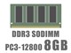 SODIMM DDR3 PC3-12800 8GB