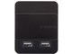 Dual USB Charger Slide 2A TR-DUSLIDE2A-BK [�u���b�N]