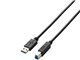USB3-AB30BK [3m �u���b�N]