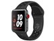 Apple Watch Nike+ Series 3 GPS+Cellular���f�� 38mm MTGQ2J/A [�A���X���T�C�g/�u���b�NNike�X�|�[�c�o���h]