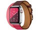 Apple Watch Hermes Series 4 GPS+Cellular���f�� 40mm �h�D�u���g�D�[�� MU732J/A [���H�[�E�X�E�B�t�g(�{���h�[/���[�Y�E�G�N�X�g���[��/���[�Y�E�A�U��)���U�[�X�g���b�v]