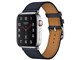 Apple Watch Hermes Series 4 GPS+Cellular���f�� 44mm �V���v���g�D�[�� MU772J/A [���H�[�E�X�E�B�t�g(�u���[�C���f�B�S)���U�[�X�g���b�v]