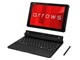 arrows Tab QHシリーズ WQ2/D1 KC_WQ2D1_A011 Celeron N4100・8GBメモリ・eMMC128GB・Office搭載・軽量スリムキーボード付属モデル