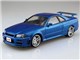 1/24 ������D No.9 ����D�� BNR34 �X�J�C���C��GT-R