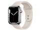 Apple Watch Series 7 GPS+Cellular���f�� 45mm MKJV3J/A [�V���o�[�X�e�����X�X�`�[���P�[�X/�X�^�[���C�g�X�|�[�c�o���h]
