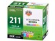 INK-B211B-4P [�u���U�[�p LC211-4PK 4�F�p�b�N]