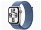 Apple Watch SE ��2���� GPS+Cellular���f�� 44mm MRHM3J/A [�V���o�[/�E�C���^�[�u���[�X�|�[�c���[�v]