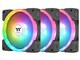 SWAFAN EX12 ARGB PC Cooling Fan TT Premium Edition 3 Fan Pack CL-F167-PL12SW-A [�u���b�N]
