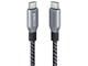 Prime ���ϋv�i�C���� USB-C & USB-C A88E2N12 [1.8m �u���b�N]