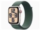 Apple Watch SE ��2���� GPS+Cellular���f�� 44mm MXGV3J/A [�X�^�[���C�g�E���C�N�O���[���X�|�[�c���[�v]
