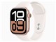 Apple Watch Series 10 GPS���f�� 42mm MWWJ3J/A [���[�Y�S�[���h�E���C�g�u���b�V���X�|�[�c�o���h M/L]