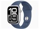 Apple Watch Series 10 GPS+Cellular���f�� 42mm MWX33J/A [�V���o�[�E�f�j���X�|�[�c�o���h S/M]