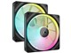 iCUE LINK LX140 RGB Dual Fans Starter Kit CO-9051028-WW [�u���b�N]