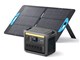 Solix C1000 Portable Power Station with Solix PS100 Portable Solar Panel B17615Z2