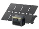 Solix C1000 Portable Power Station with Solix PS100 Compact Portable Solar Panel B17615Z7