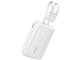 Zolo Power Bank (10000mAh 35W Built-In Dual USB-C�P�[�u��) A1680N22 [�z���C�g]
