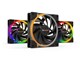LIGHT WINGS 120mm PWM High-Speed 3-Pack BL077 [Black]