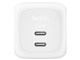 Cubic Charger 67W 2-Port WCH020qcWH