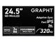 GRAPHT STANDARD GRT081-2532DML-BK-SL [24.5C` ubN]
