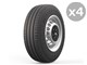 [4�{�Z�b�g] AGILIS 3 195/80R15C 108/106S