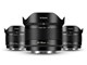 7Artisans LITE 3�{�Z�b�g 25/35/50mm F1.8 AF APS-C 7A-253550F18AF-E-B [�\�j�[E�p]