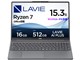 LAVIE Direct N15 Slim Ryzen 7�E16GB�������E512GB SSD�E15.3�^WUXGA�t���EM365(24������)/Office H&B���� ���i.com���胂�f�� NSLKC5465S2M1B [���i�O���[]
