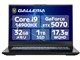 GALLERIA ZL9C-R57-C7 ���i.com���胂�f�� Core i9 14900HX�ERTX 5070�E32GB�������E1TB NVMe SSD�E17.3�C���` WQHD�t�� 240Hz K/24743-11a