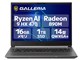GALLERIA NDR9L-IG-C4 ���i.com���胂�f�� Ryzen AI 9 HX470�E16GB�������E1TB NVMe SSD�E14�C���` QWXGA+�t�� 120Hz K/24830-11a
