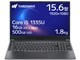 THIRDWAVE DX-15RP5B ���i.com���胂�f�� Core i5 1335U�E16GB�������E500GB NVMe SSD�E15.6�C���` �t��HD�t�� K/24880-11a