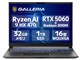 GALLERIA NDR9L-R56-C6 ���i.com���胂�f�� Ryzen AI 9 HX 470�ERTX 5060�E32GB�������E1TB NVMe SSD�E16�C���` WQUXGA�t�� 120Hz K/24928-11a