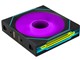 UNI FAN SL-INF FLEX 120 Reverse Blade Single Pack 12RSLIN1F1B [�u���b�N]