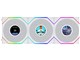 UNI FAN TL LCD FLEX 120 3Pack 12TLLCD1F3W [�z���C�g]