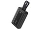 Zolo Power Bank (20000mAh 30W Built-In USB-C/���C�g�j���O�P�[�u��) A1681N11 [�u���b�N]