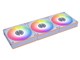 UNI FAN CL FLEX 120 Reverse Blade 3Pack 12RCL1F3W [�z���C�g]