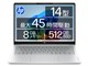 OmniBook 3 14 Snapdragon X X1-26-100�E8GB�������E512GB SSD�E���i.com���胂�f�� [�O���C�V���[�V���o�[]