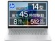 OmniBook 3 14 Snapdragon X X1-26-100�E8GB�������E512GB SSD�EOffice Home&Business 2024���ځE���i.com���胂�f�� [�O���C�V���[�V���o�[]