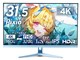 PX32UF Wave Pastel Blue [31.5�C���` �p�X�e���u���[]