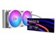 MasterLiquid Core LCD 6�C���` 240 ARGB MLW-D24M-A24PA-LW [�z���C�g]