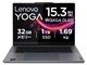 Lenovo Yoga Pro 7a Gen 11 Windows 11 Pro�ERyzen AI Max+ 388�E32GB�������[�E1TB SSD�E15.3�^WQXGA�EOLED���� �}���`�^�b�`�Ή� 83W5CTO1WW [�T���_�[�O���[]