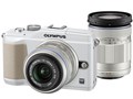 OLYMPUS PEN Lite E-PL2 �_�u���Y�[���L�b�g [�z���C�g]
