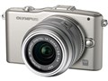 OLYMPUS PEN mini E-PM1 �����Y�L�b�g [�V���o�[]