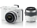 Nikon 1 V1 �_�u���Y�[���L�b�g [�z���C�g]