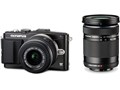 OLYMPUS PEN Lite E-PL5 �_�u���Y�[���L�b�g [�u���b�N]