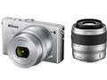 Nikon 1 J4 �_�u���Y�[���L�b�g [�V���o�[]