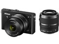 Nikon 1 J4 �_�u���Y�[���L�b�g [�u���b�N]